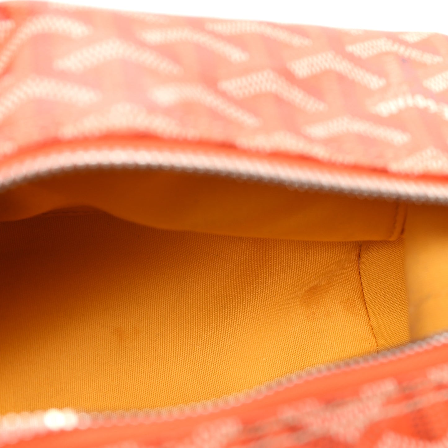 Goyardine Boeing 25 Trousse de Toilette Orange