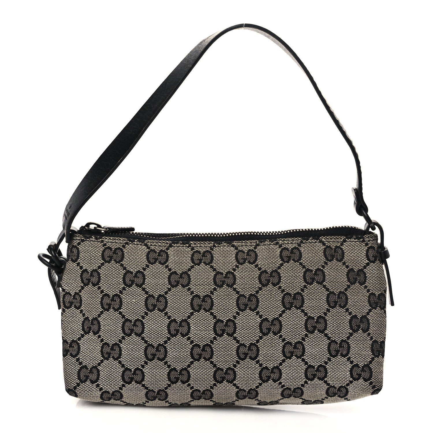 Gucci Monogram Small Pochette Black 1 of 11