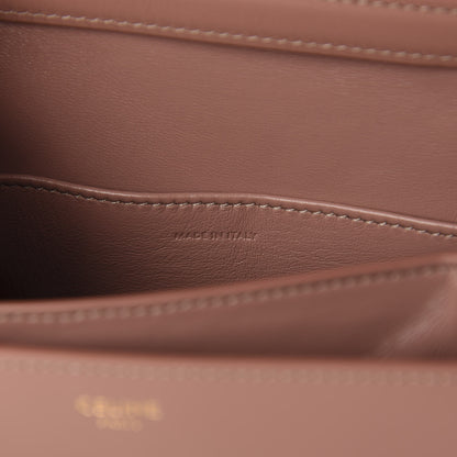 Celine Box Calfskin Teen Classic Box Flap Bag Antique Rose 9 of 10