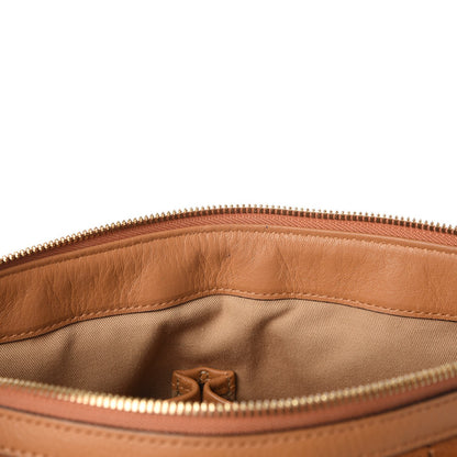 MCM Visetos Medium Essentials Shopper Tote Cognac 10 of 29