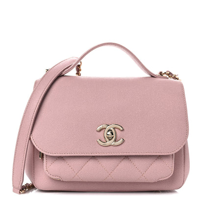 Chanel Caviar Quilted Small Business Affinity Flap Light Pink 1 of 11