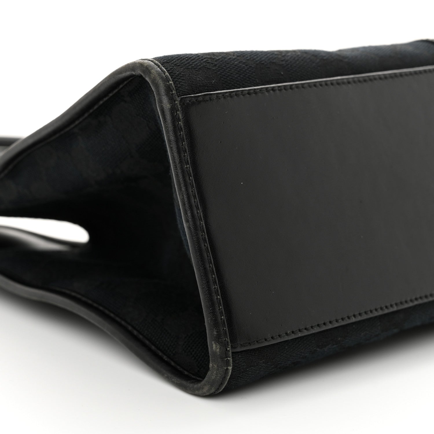 Gucci Monogram Bardot Shoulder Bag Black 9 of 13