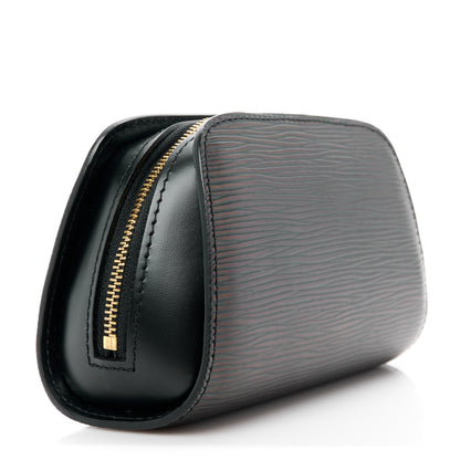 Louis Vuitton Epi Dauphine 17 Cosmetic Pouch Black 3 of 10