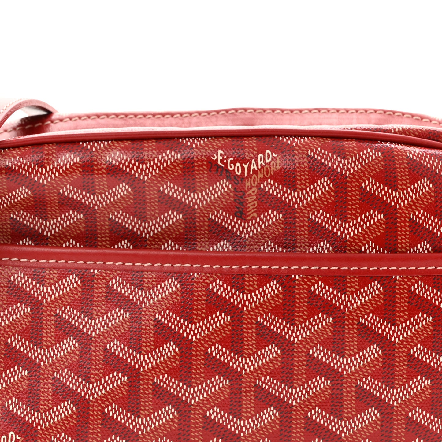 Goyardine Sac Cap Vert Red
