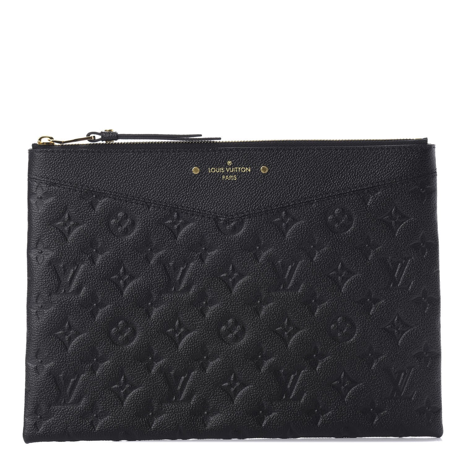 Louis Vuitton Empreinte Daily Pouch Black 1 of 8