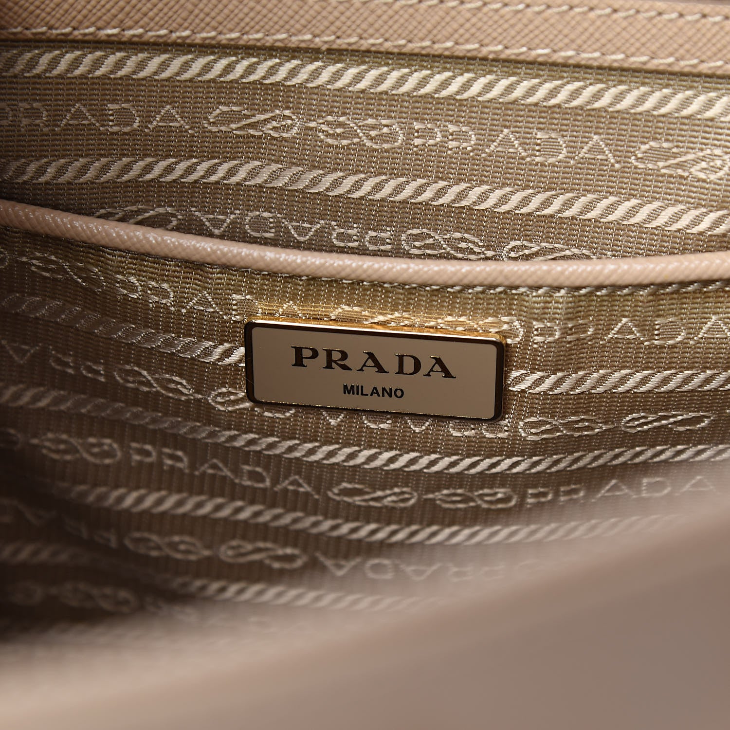 Prada Saffiano Medium Galleria Double Zip Tote Sabbia 6 of 20