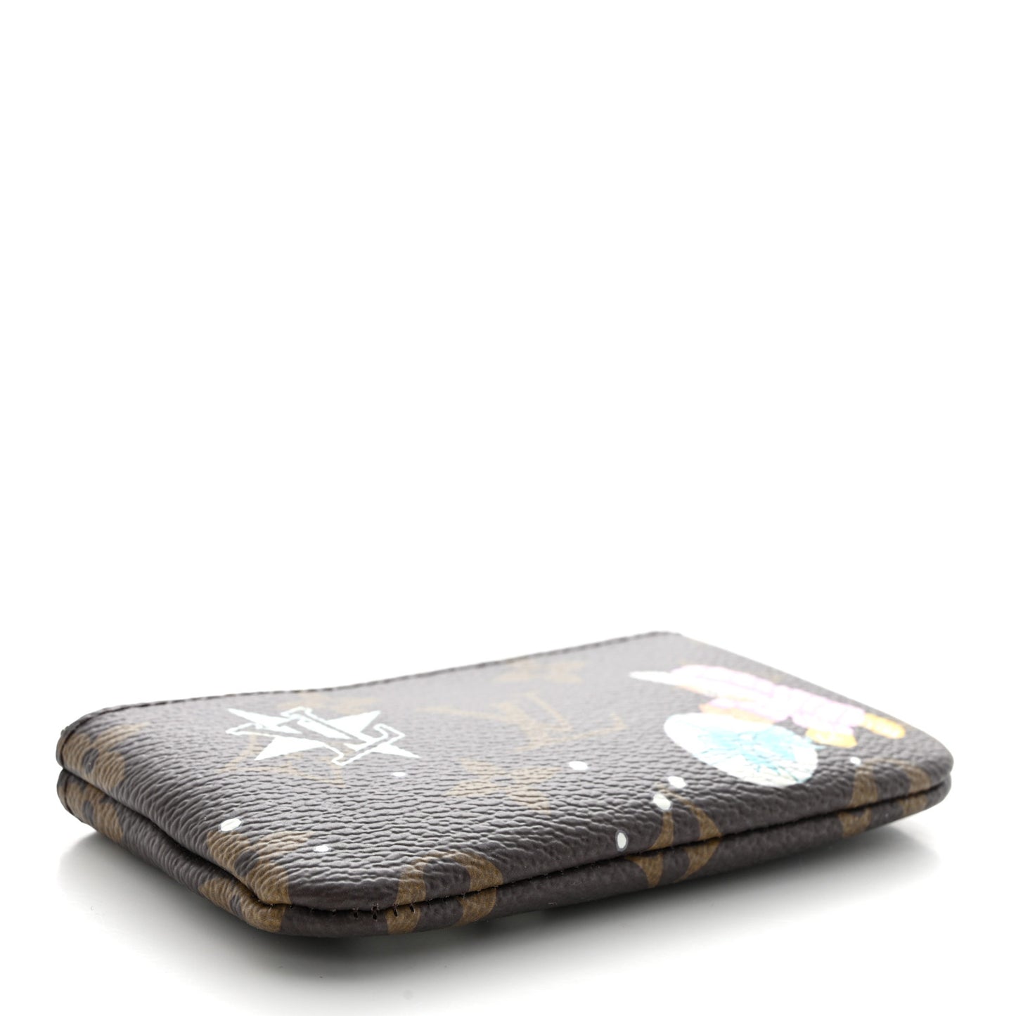 Monogram 2025 Christmas Animation Key Pouch Azur Frost