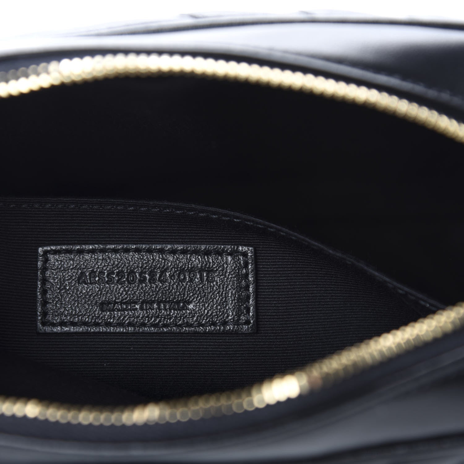 Saint Laurent Calfskin Matelasse Monogram Lou Camera Bag Black 9 of 10