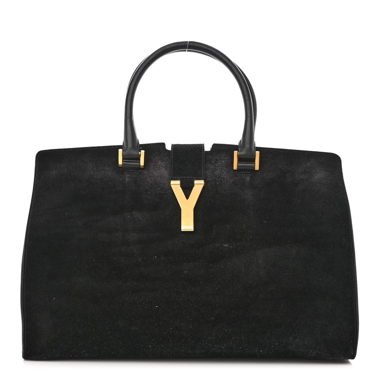 Suede Medium Classic Y Cabas Black