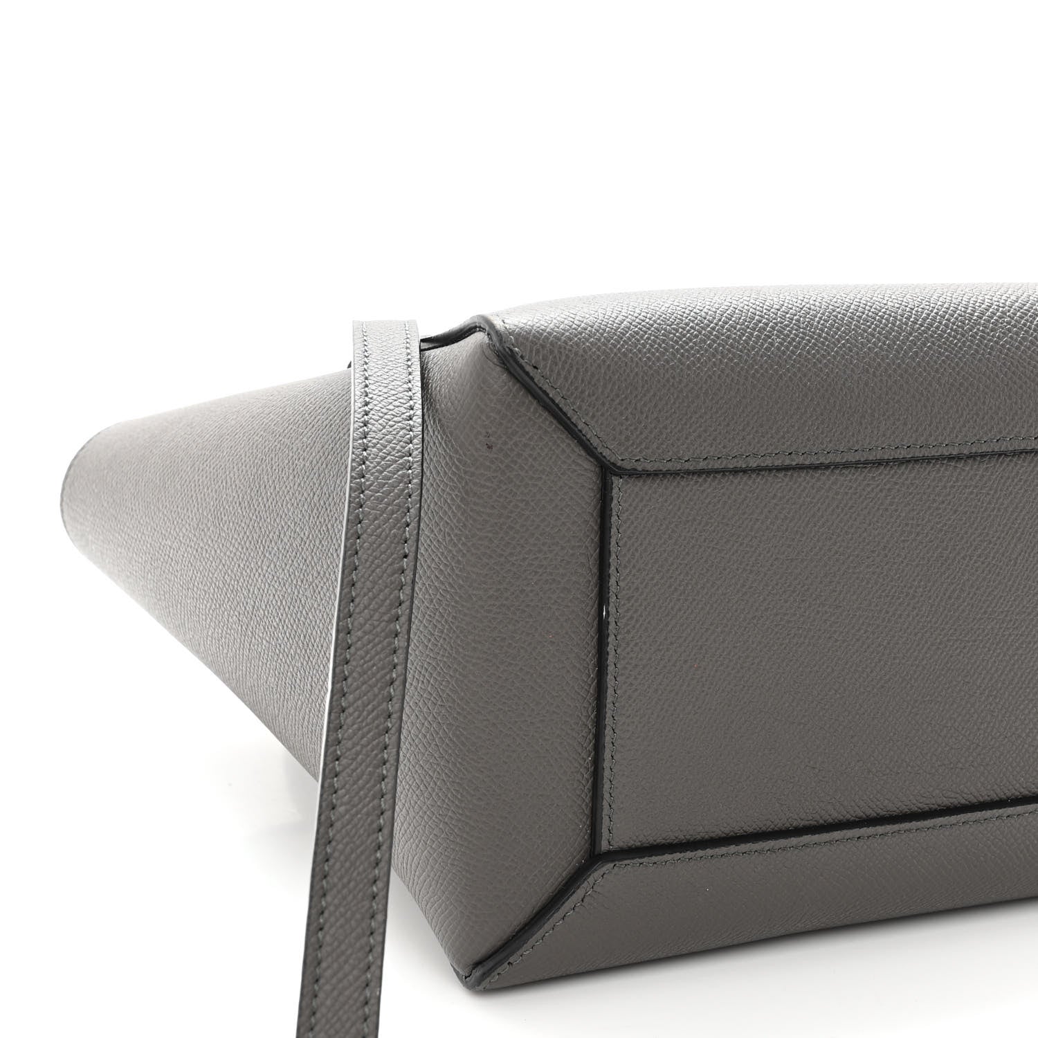 Celine Baby Grained Calfskin Micro Belt Bag Grey 9 of 11
