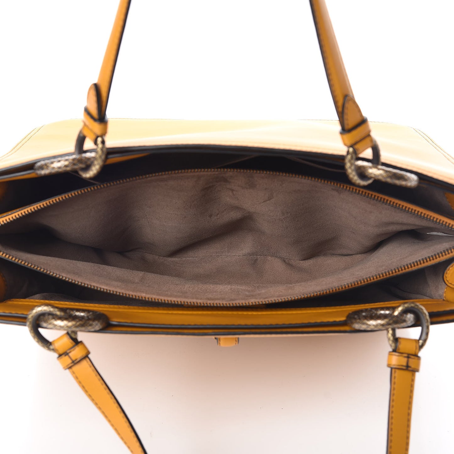 Nappa Tote Ocre