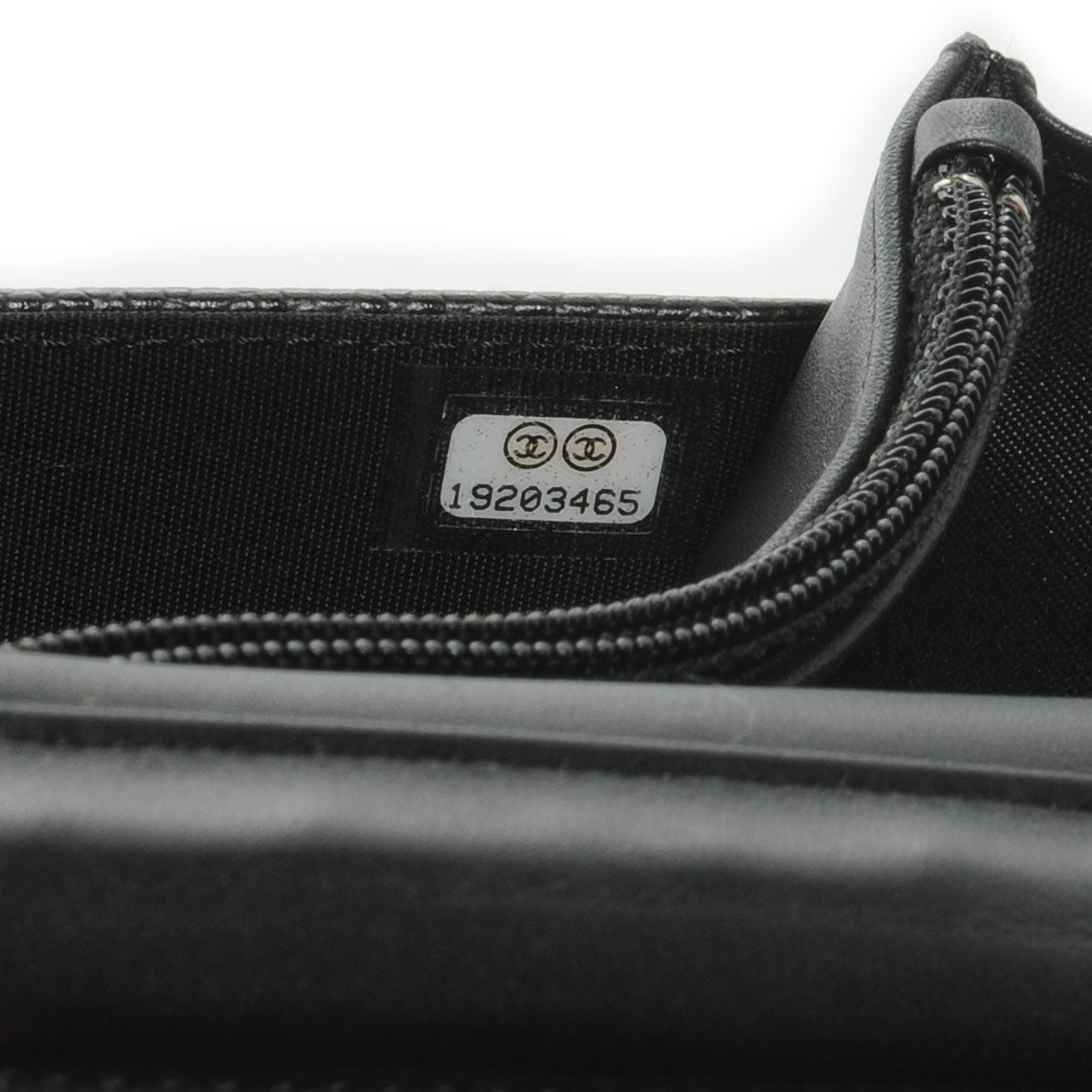 Chanel Caviar Timeless Wallet on Chain WOC Black 9 of 10