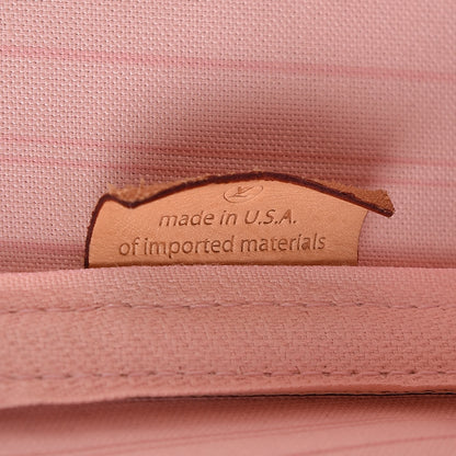 Louis Vuitton Damier Azur Neo Neverfull MM Rose Ballerine 7 of 11