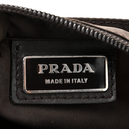 Prada Re-Nylon Saffiano Pocket Flat Messenger Bag Cacao 6 of 10