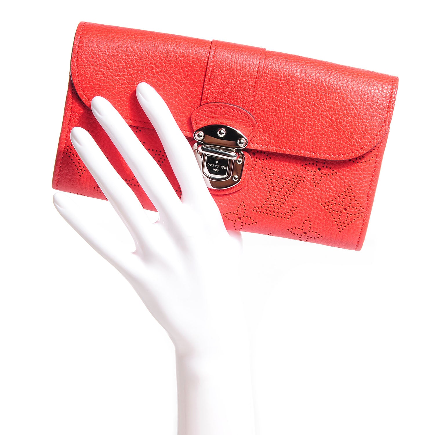 Louis Vuitton Mahina Iris Wallet Corail 2 of 8