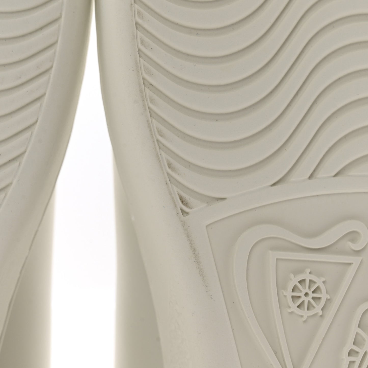 Calfskin Interlocking G Perforated Womens Ace Sneakers 38.5 White Grey Sky