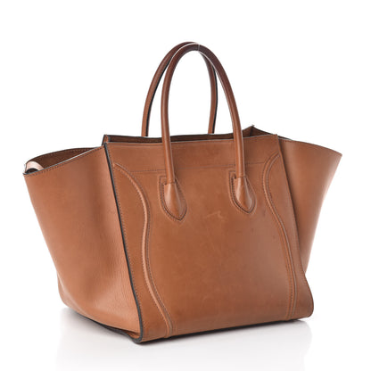 Celine Natural Calfskin Medium Phantom Luggage Tan 3 of 16