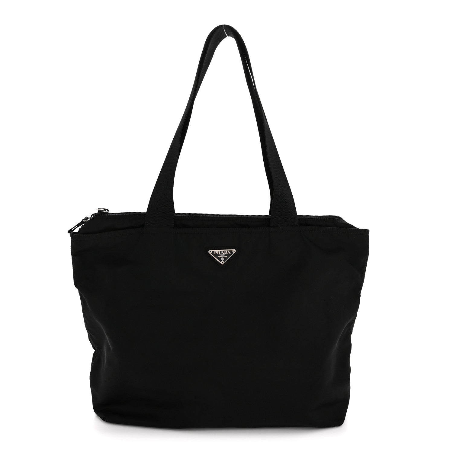 Prada Tessuto Nylon Shopping Tote Black 1 of 11