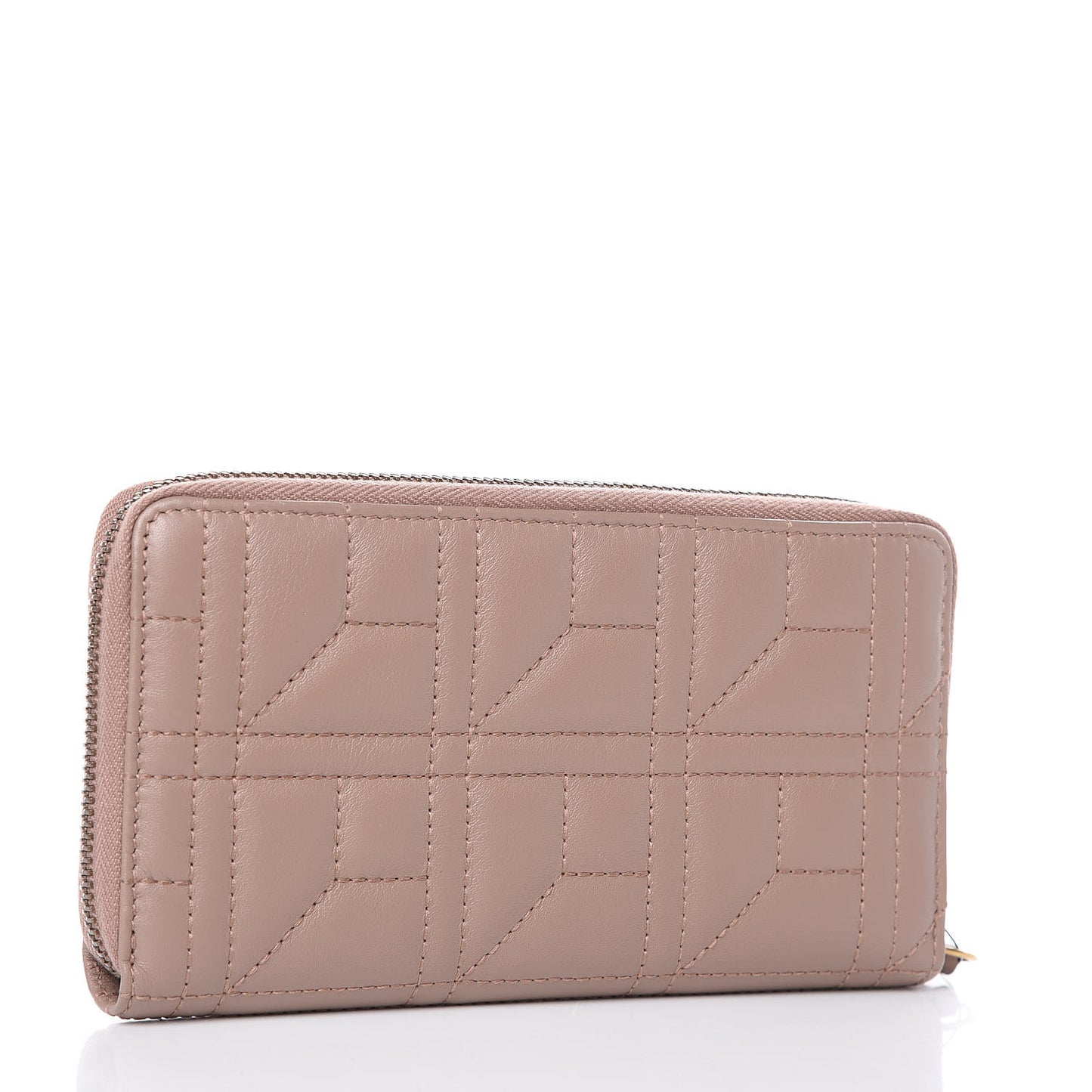 Calfskin Matelasse Pearly GG Marmont Zip Around Wallet Porcelain Rose