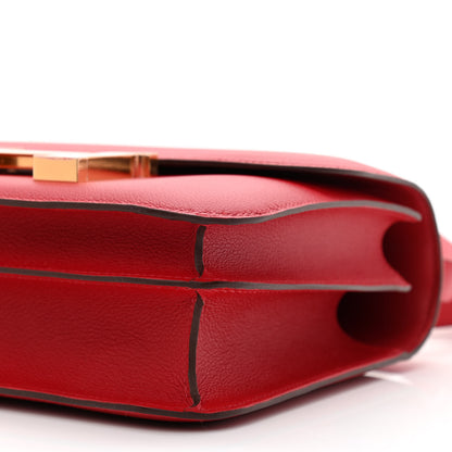 Hermes Evercolor Constance 24 Rouge Piment 10 of 11