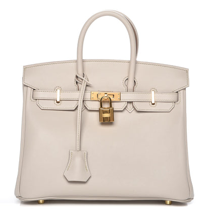 Hermes Swift Birkin 25 Craie 1 of 29