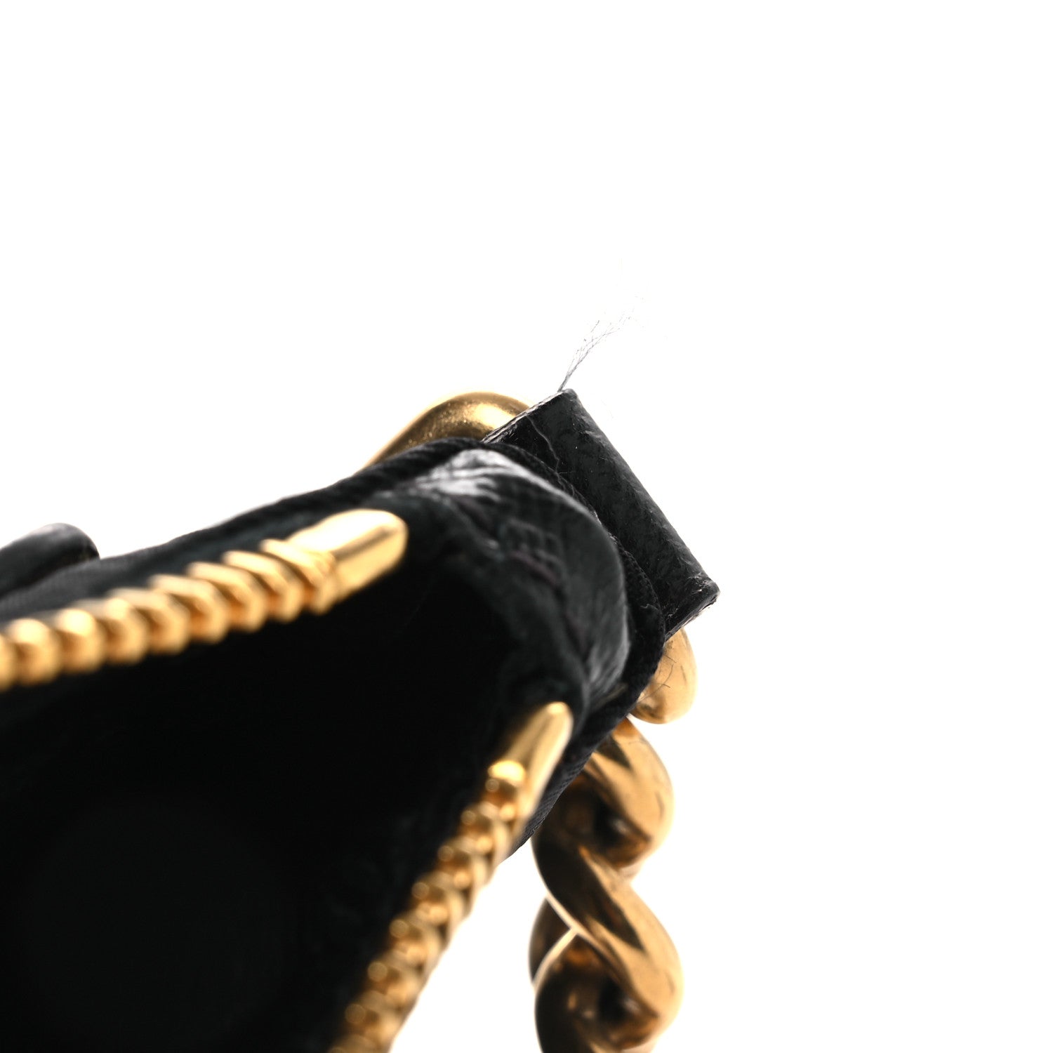 Prada Tessuto Bandoliera Logo Shoulder Bag Gold Black 13 of 13