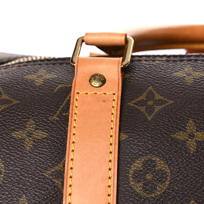 Louis Vuitton Monogram Keepall Bandouliere 55 25 of 36