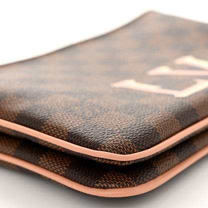 Louis Vuitton Damier Ebene Double Zip Pochette 10 of 12