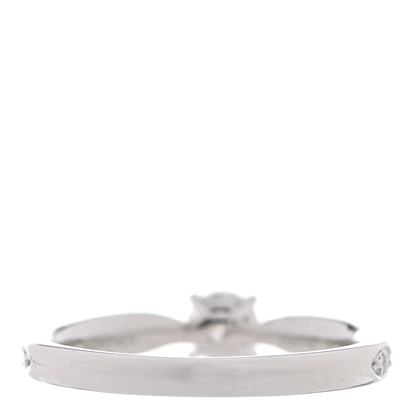 Platinum Diamond .20ct Round Brilliant Harmony Engagement Ring 45 3.25