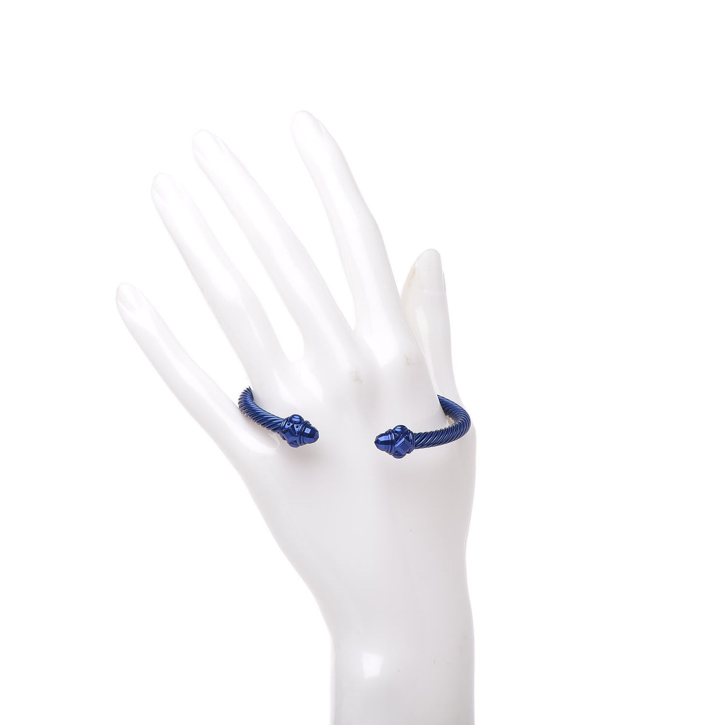 Aluminum 5mm Renaissance Bracelet Blue