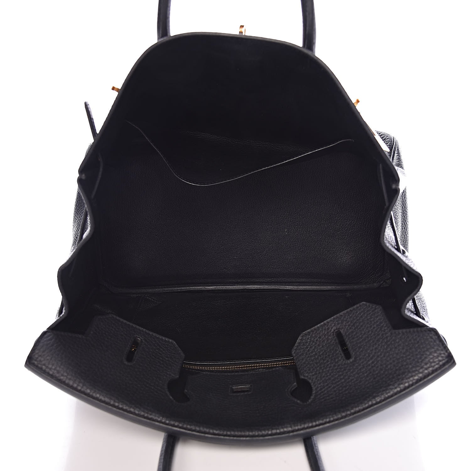 Hermes Taurillon Clemence Birkin 35 Black 5 of 12