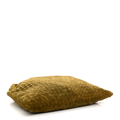 Bottega Veneta Suede Intrecciato Large Hop Mud 4 of 10