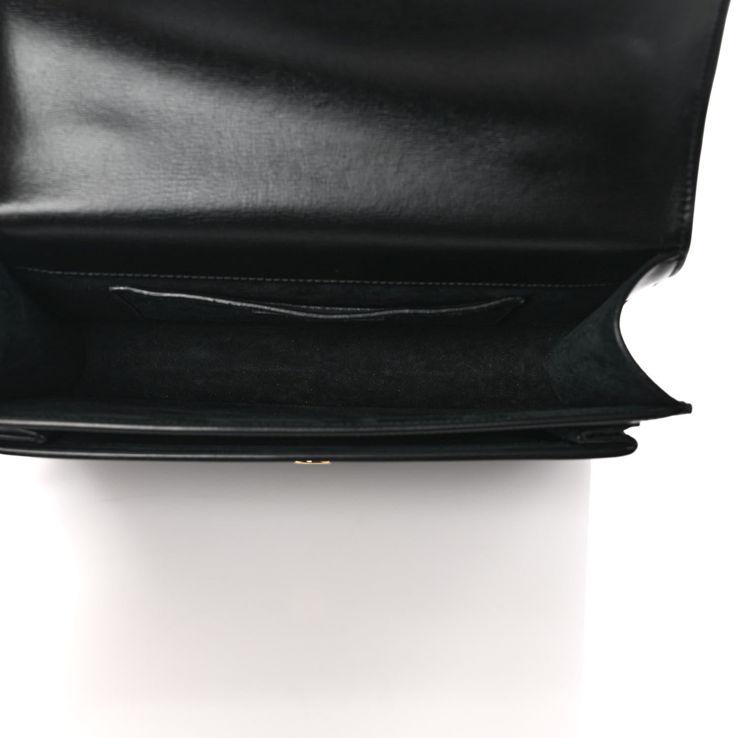 Saint Laurent Smooth Calfskin Medium Monogram Sunset Satchel Black 5 of 11