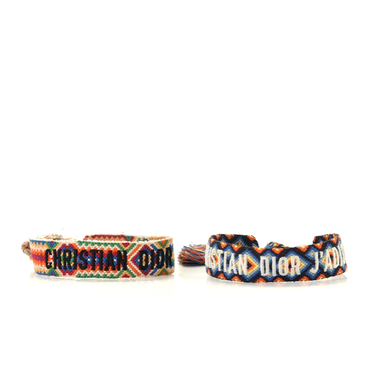 Woven Cotton J'Adior Friendship Bracelet Set Multicolor