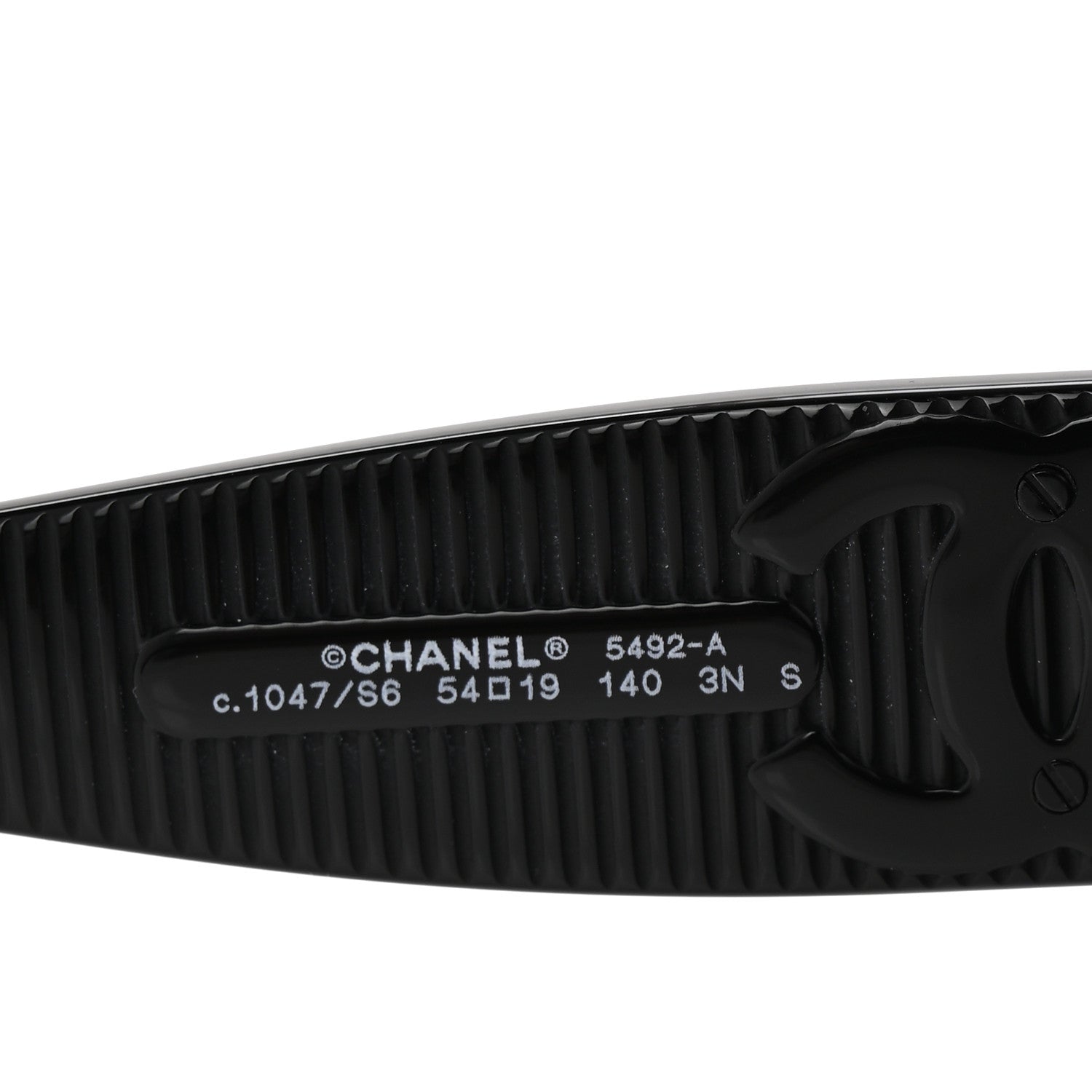 Chanel Acetate Butterfly Large CC Sunglasses 5492-A Black 5 of 8