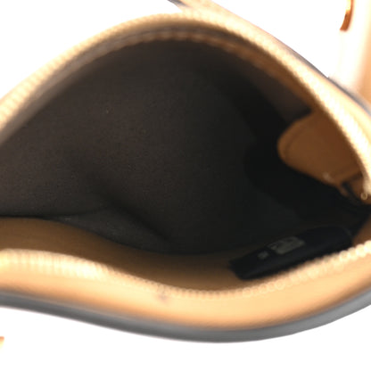 Fendi Vitello Grace Matte 3 Pocket Mini Crossbody Bag Miele Scuro 5 of 12