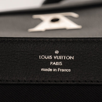 Louis Vuitton Calfskin Lockme II Chain Bag BB Black 6 of 7