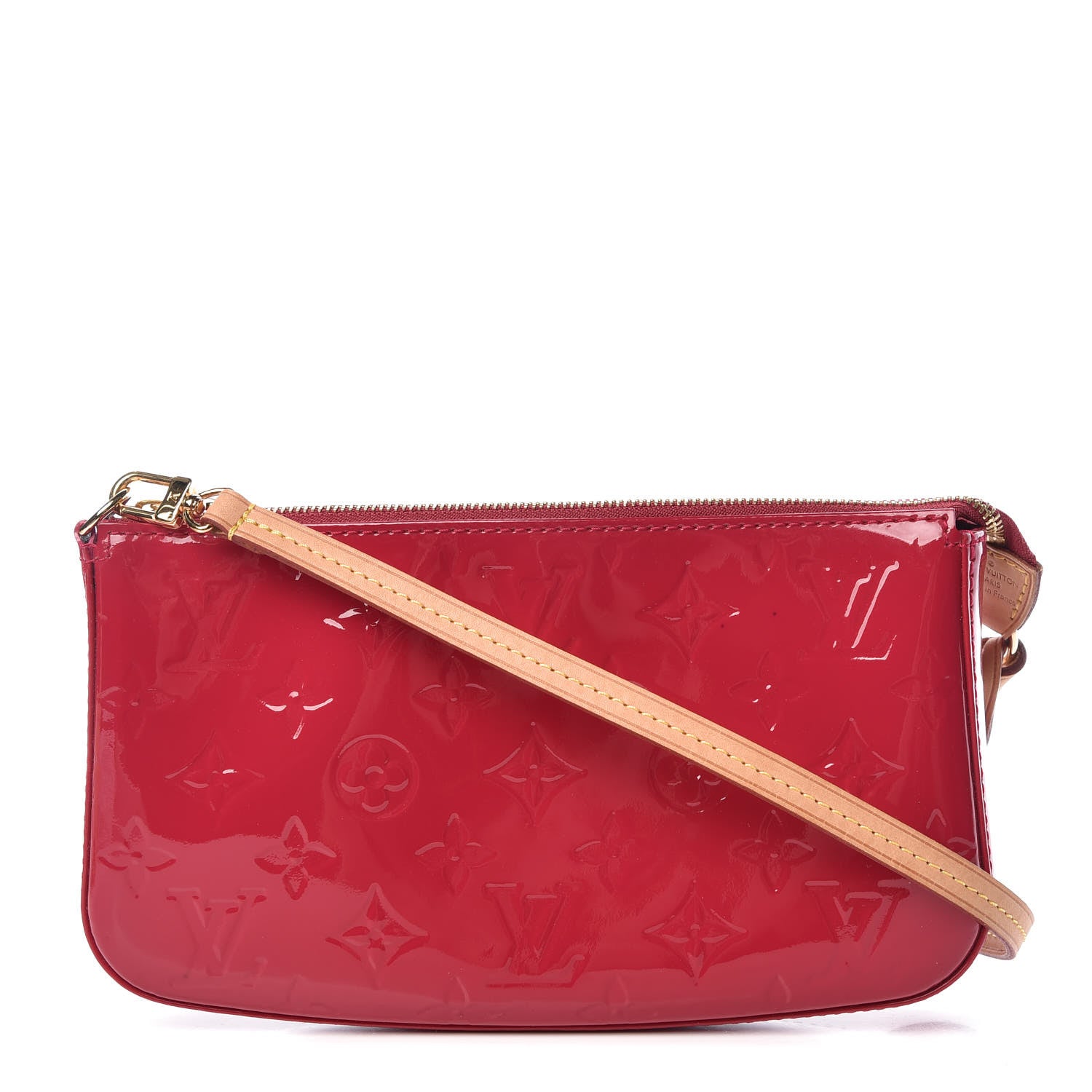 Louis Vuitton Vernis Pochette Accessories NM Rose Indien 1 of 9