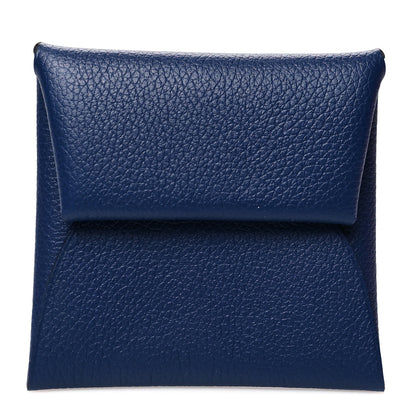 Hermes Evercolor Verso Bastia Coin Purse Bleu Saphir Bleu France 1 of 8