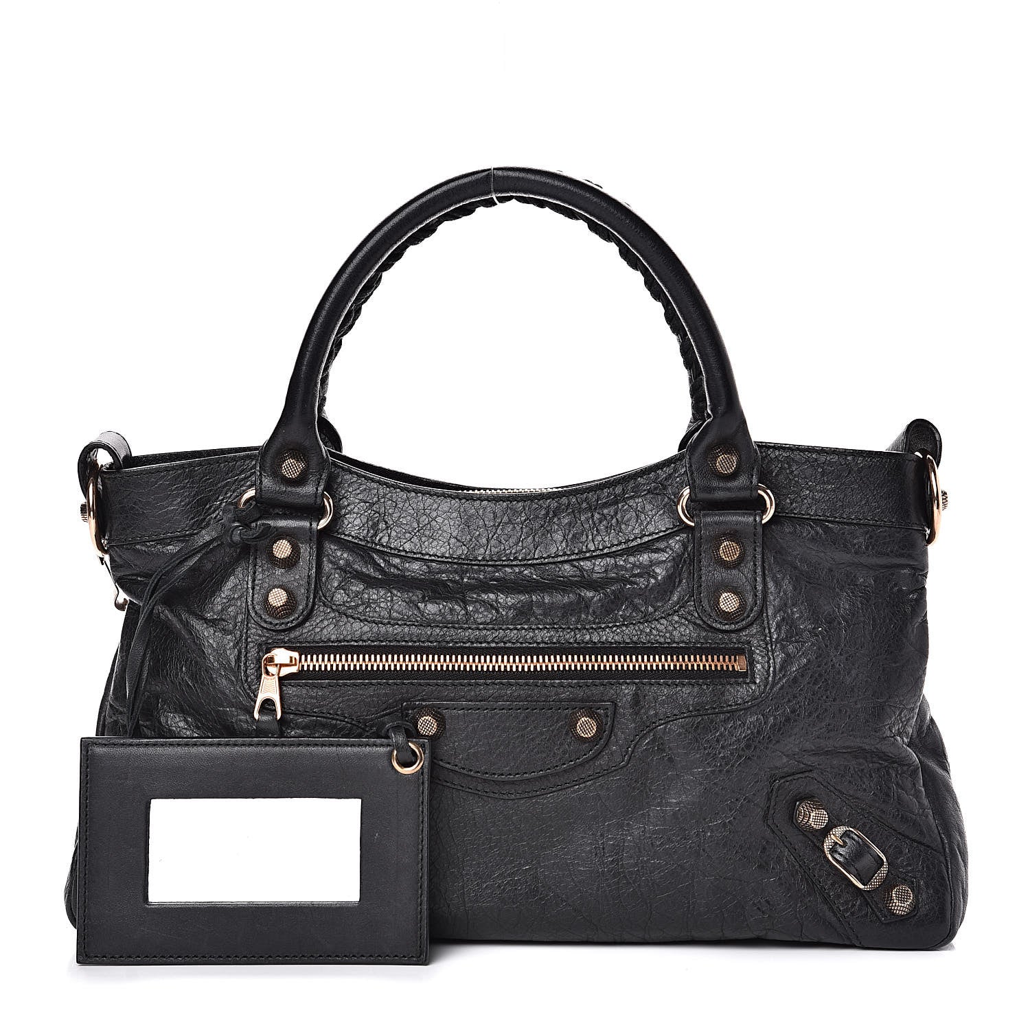 Balenciaga Agneau Giant 12 Rose Gold Hardware First Black 1 of 9