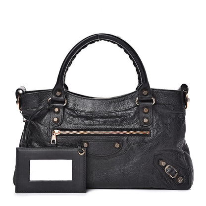 Balenciaga Agneau Giant 12 Rose Gold Hardware First Black 1 of 9