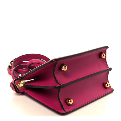 Fendi Shiny Nappa Petite Peekaboo I SEE U Satchel Ciclamino Pilar 4 of 10