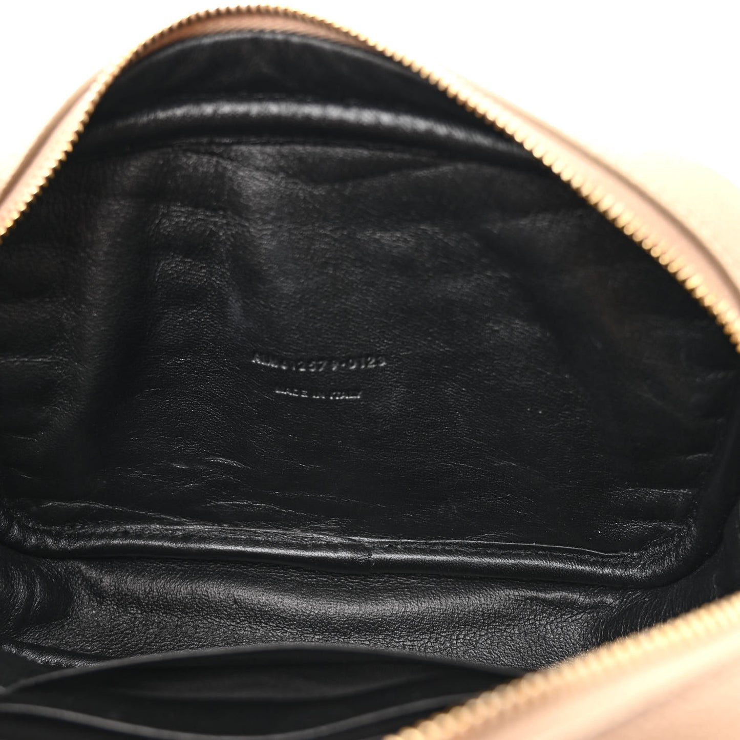 Grain De Poudre Matelasse Monogram Mini Lou Camera Bag Dark Beige