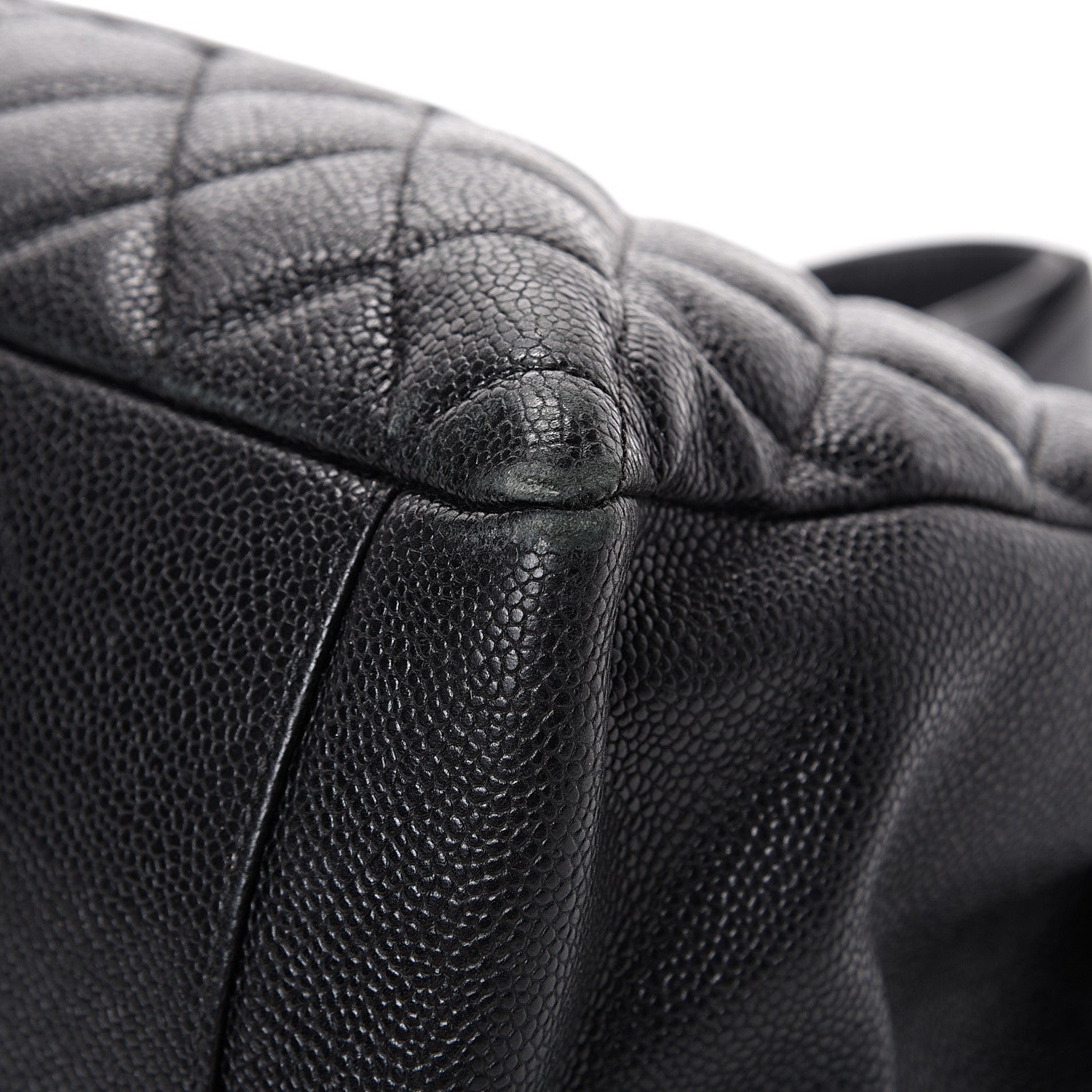 Chanel Caviar Quilted Grand Shopping Tote GST Black 9 of 16