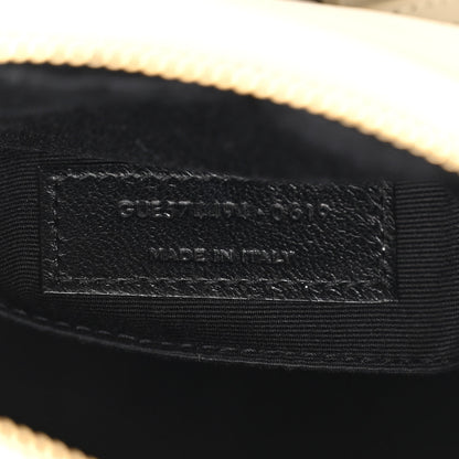 Saint Laurent Calfskin Matelasse Monogram Lou Camera Bag Crema Soft 7 of 11