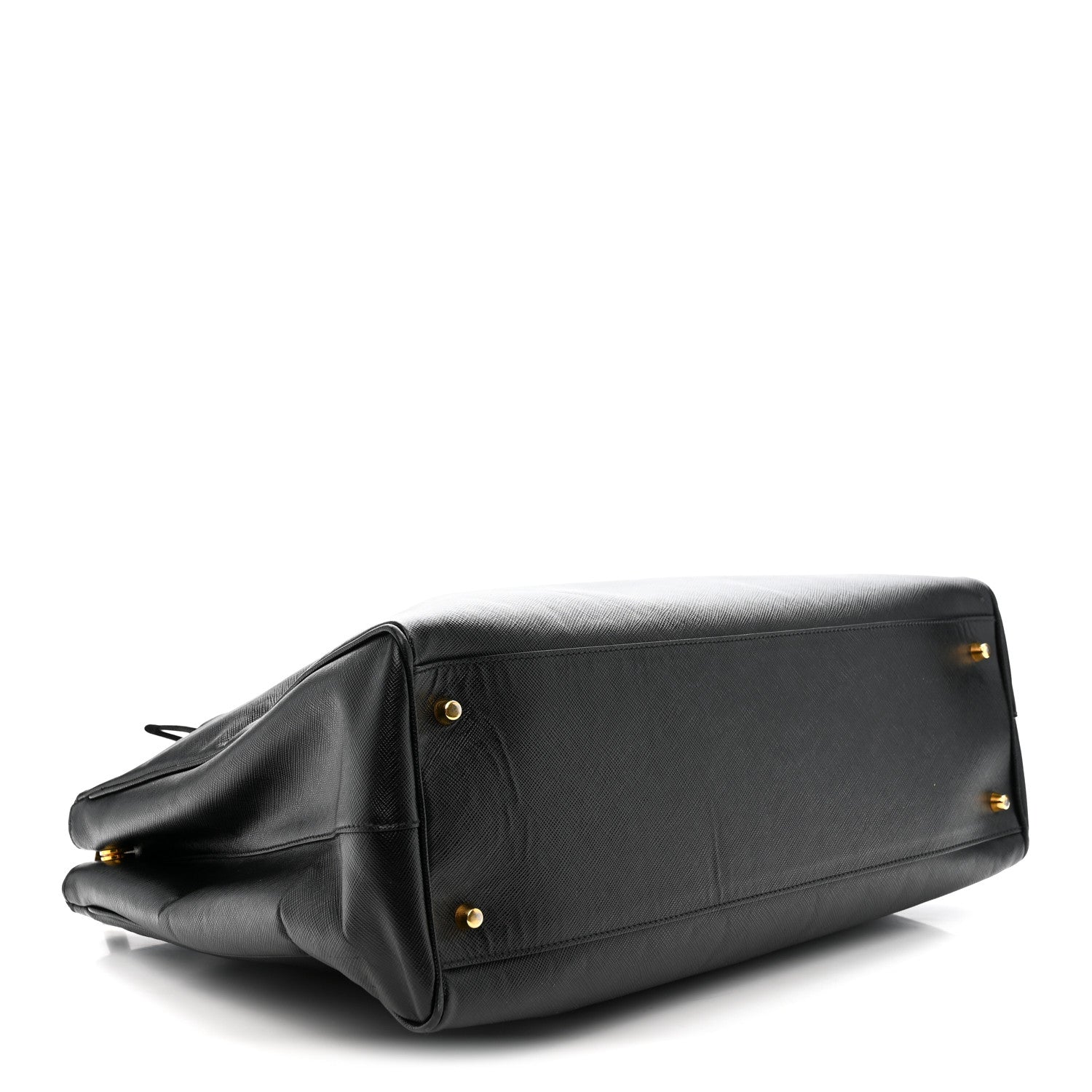 Prada Saffiano Lux Extra Large Galleria Double Zip Tote Black 4 of 12