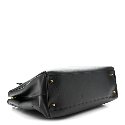 Prada Saffiano Lux Extra Large Galleria Double Zip Tote Black 4 of 12