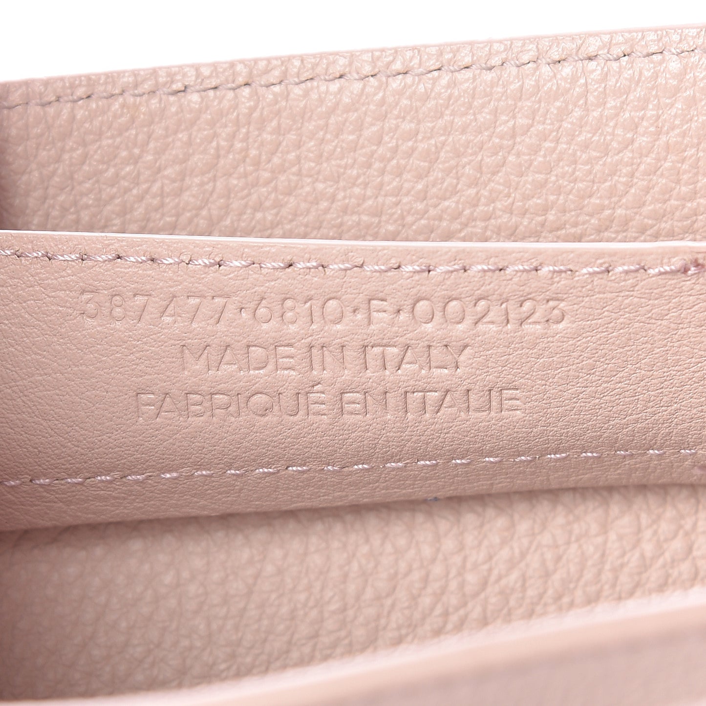 Grained Calfskin Gold Metallic Edge Hardware Papier Mini A4 Tote Rose Des Sables