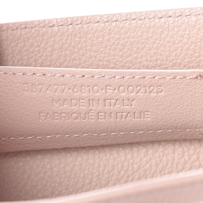 Balenciaga Grained Calfskin Gold Metallic Edge Hardware Papier Mini A4 Tote Rose Des Sables 7 of 15