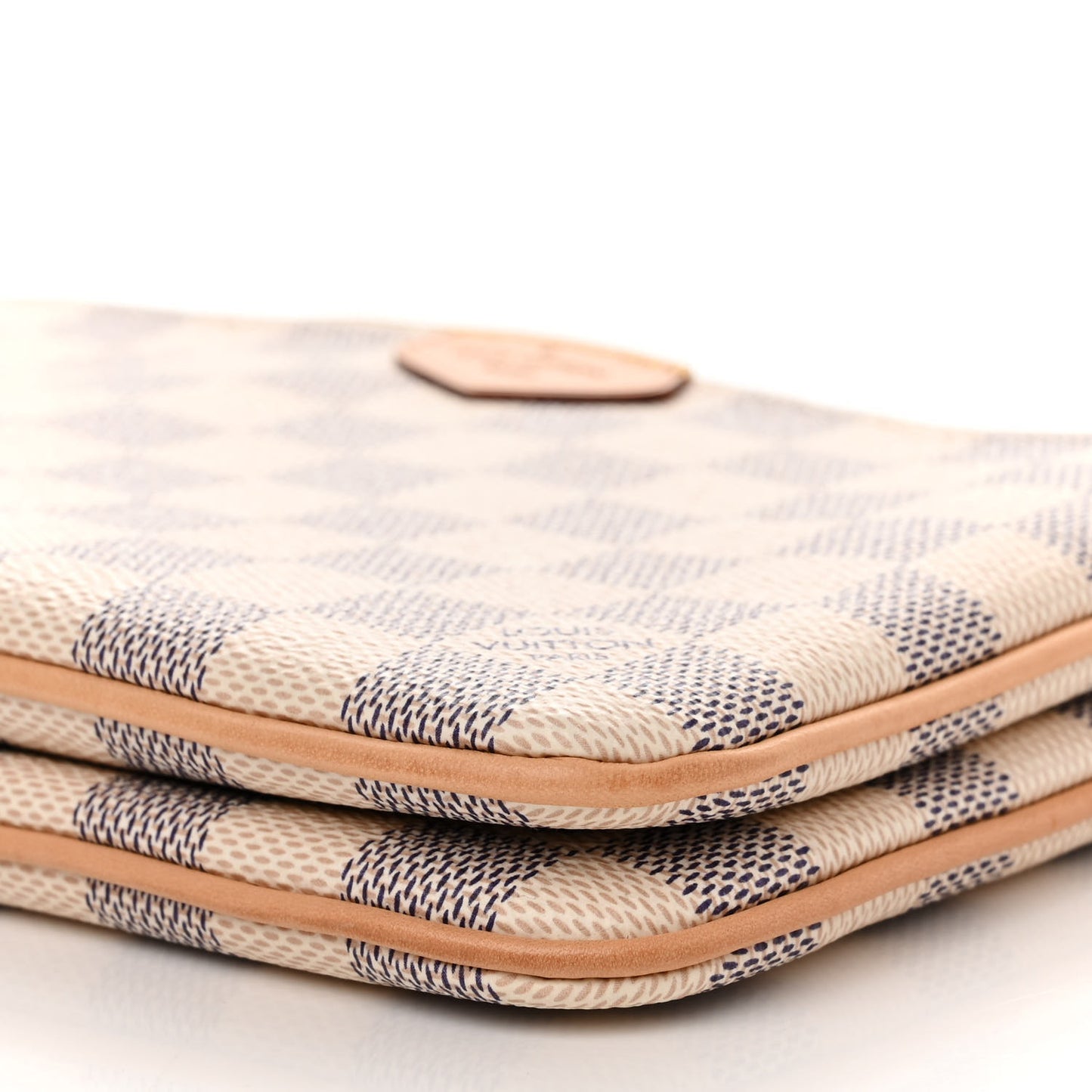 Damier Azur Double Zip Pochette